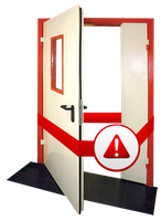 Эвакуационная дверь